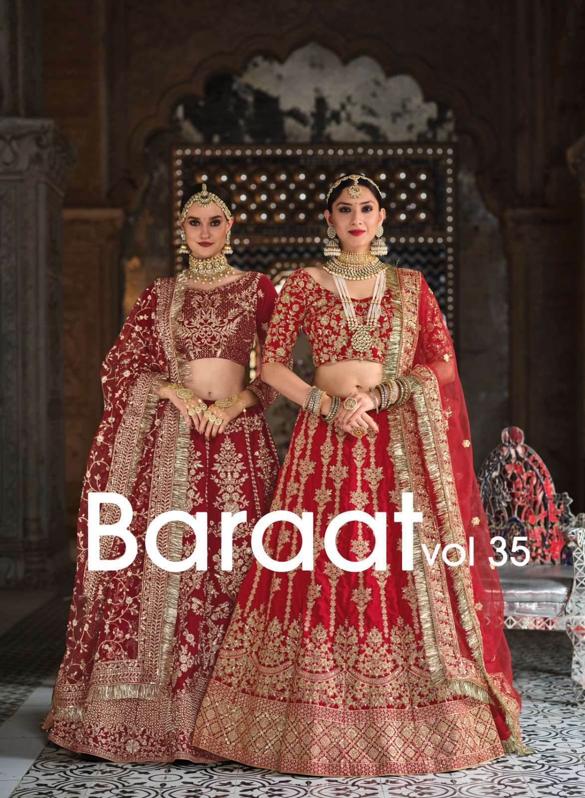 senhora baraat vol 35 series 2047-2049 9000 Heavy Velvet lehenga