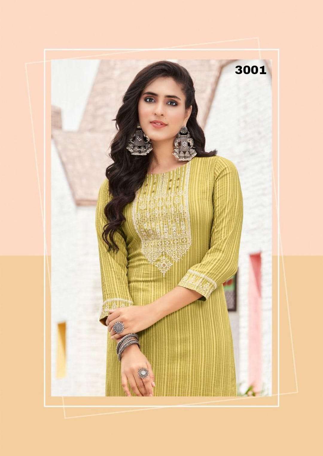 srivalli designer Fancy Rayon Viscose kurti 
