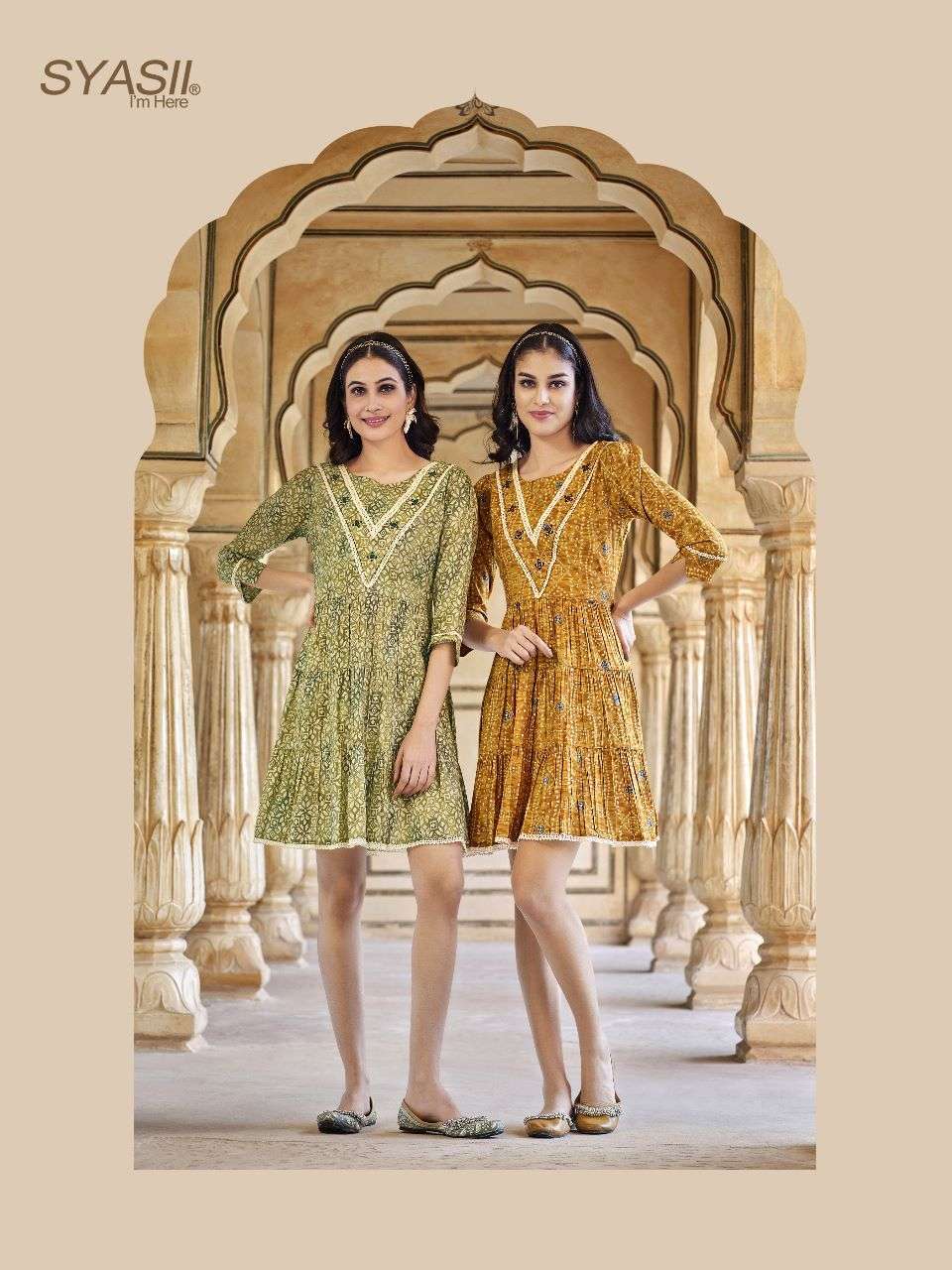 syasii charming series 2001-2004 fancy stylish tunics 