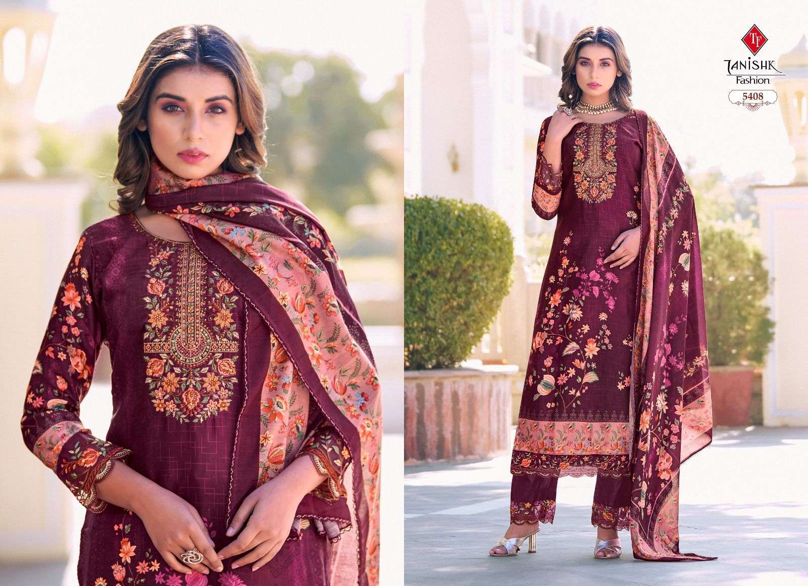 tanishk ibadat series 5401-5408 Cameric Cotton suit 