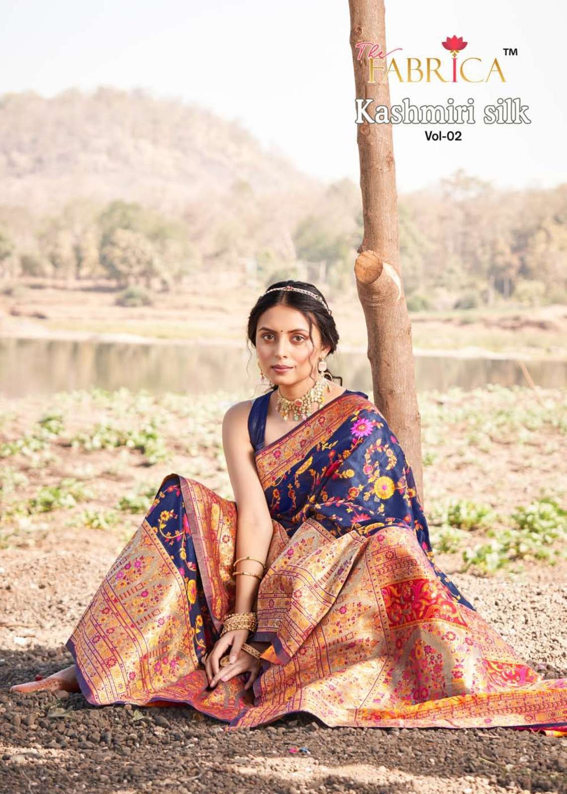 the fabrica kashmiri silk vol 2 series 35001-35006 pure kashmiri saree