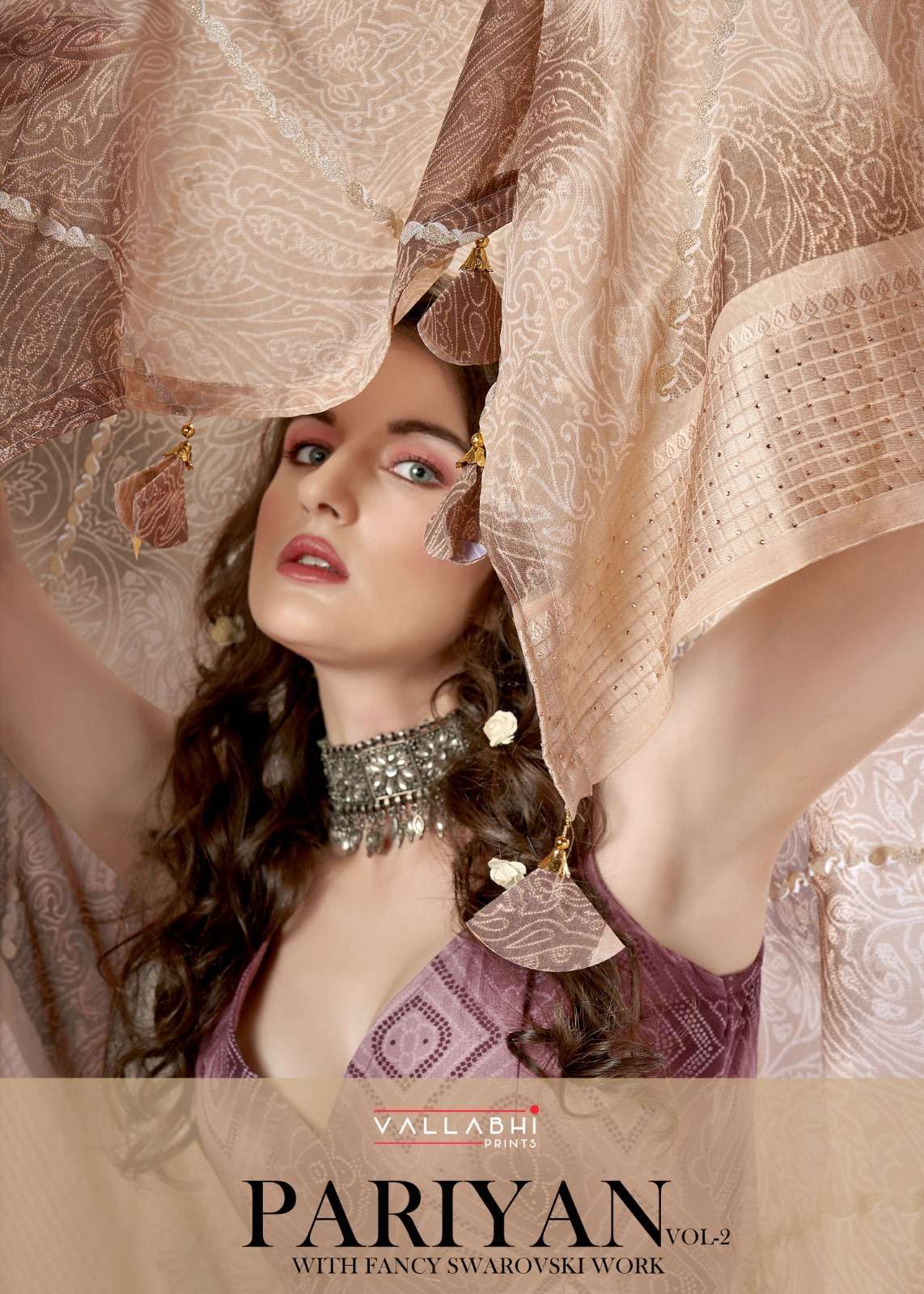 vallabhi pariyan vol 2 series 18281-18288 Georgette jacquard saree