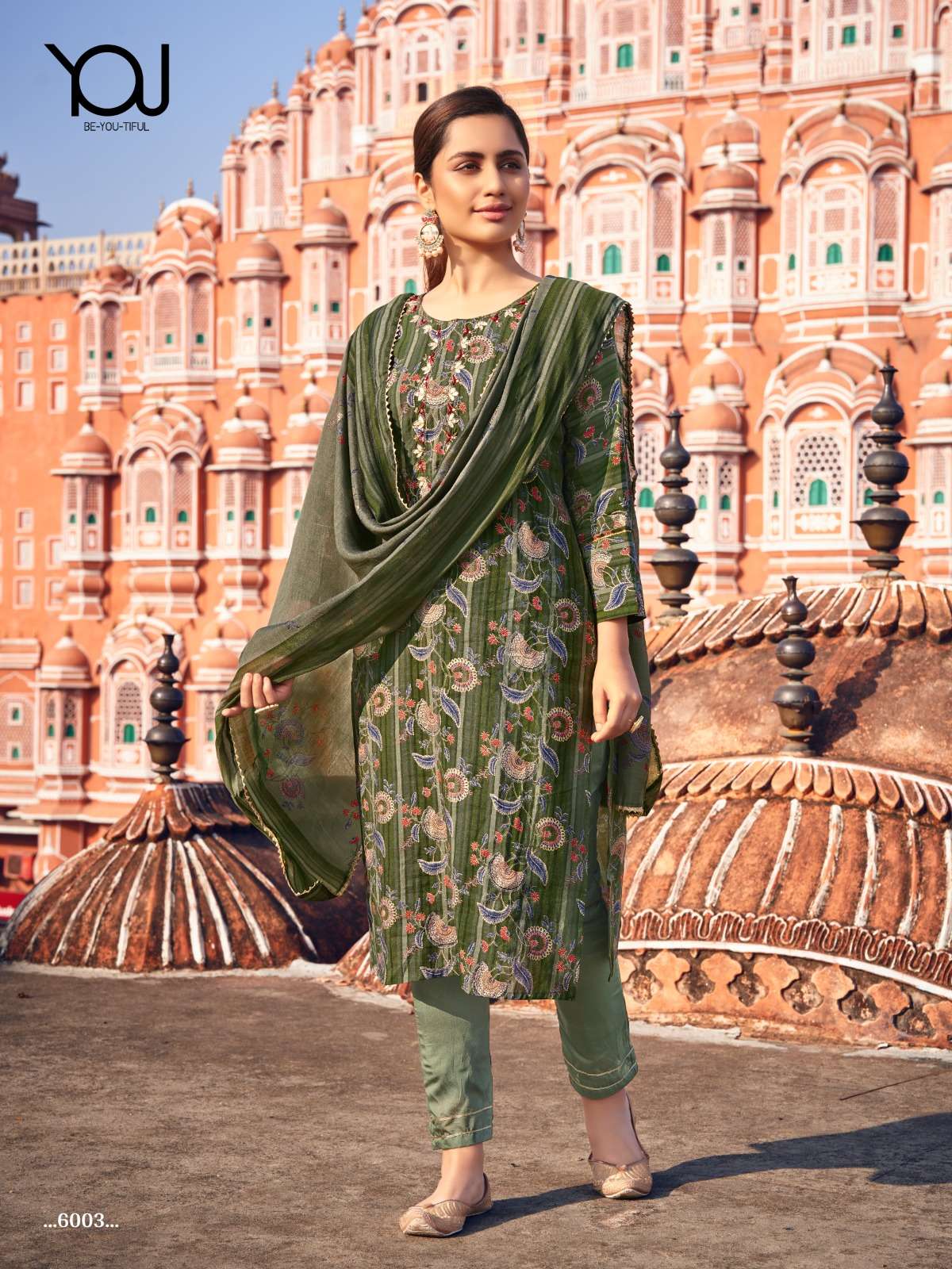 vanika designer heavy quality chanderi suit 