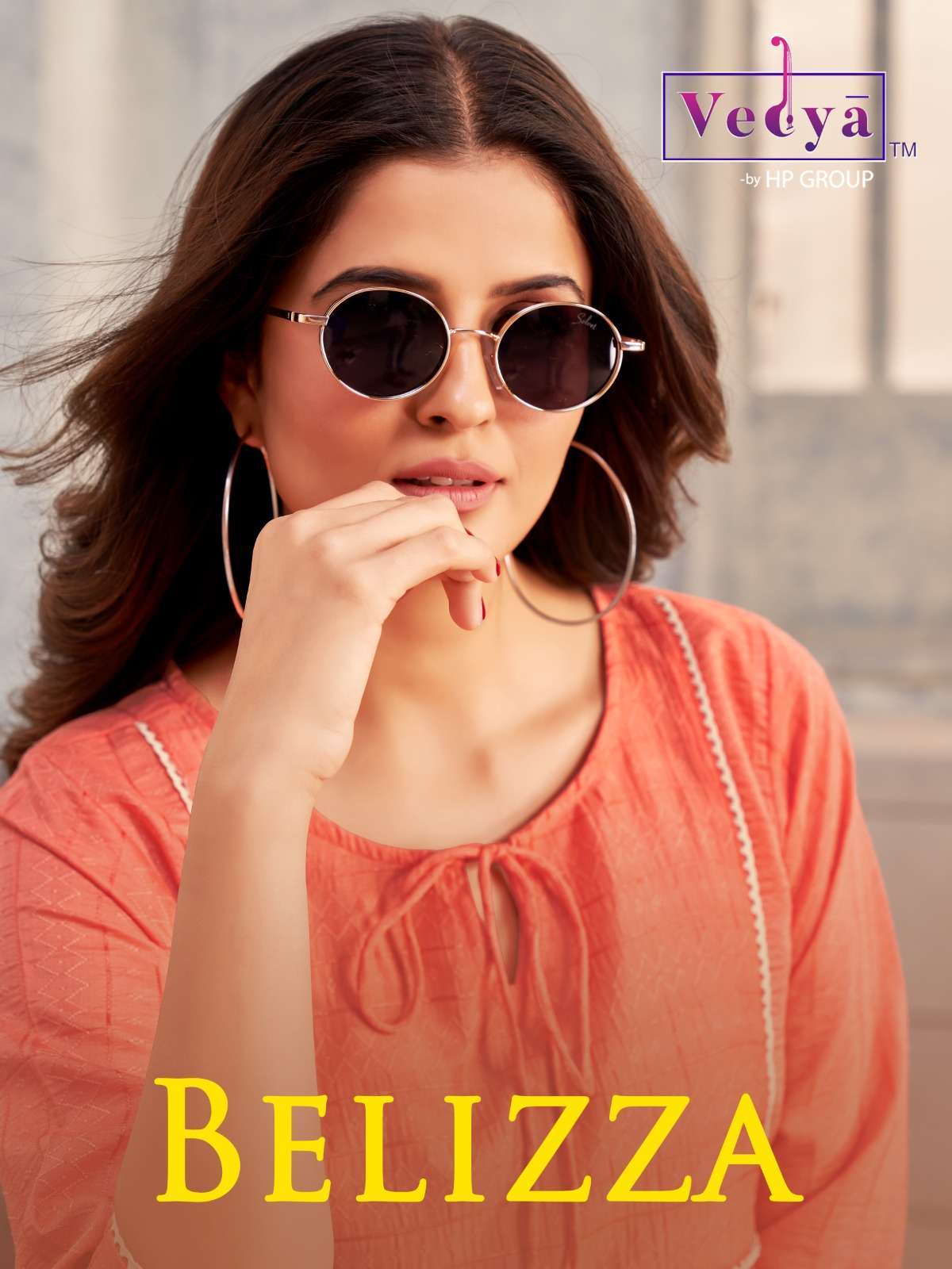 vedya belliza series 1057-1062 Chinon Silk kurti
