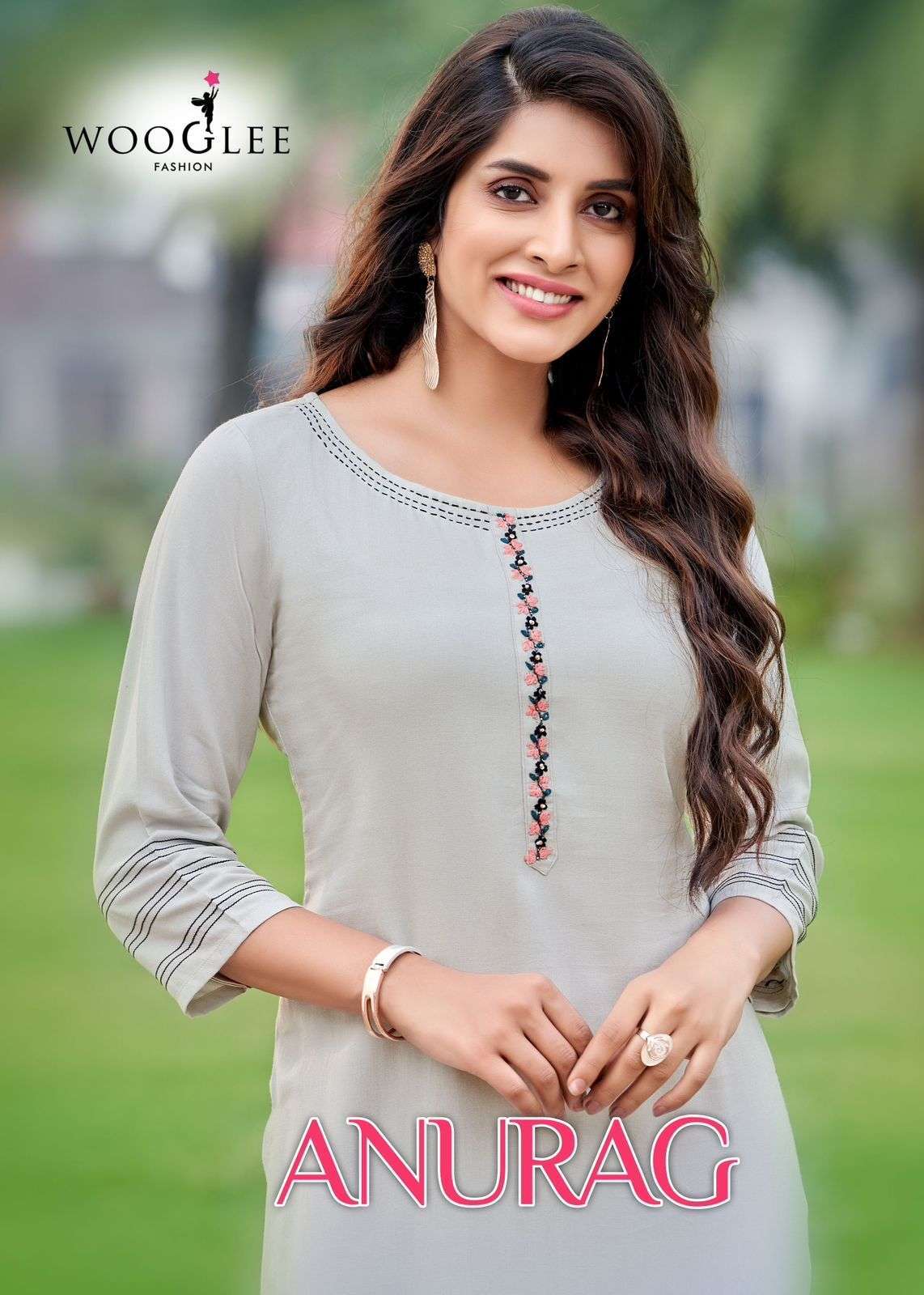 wooglee anurag series 1009-1014 Heavy Rayon kurti