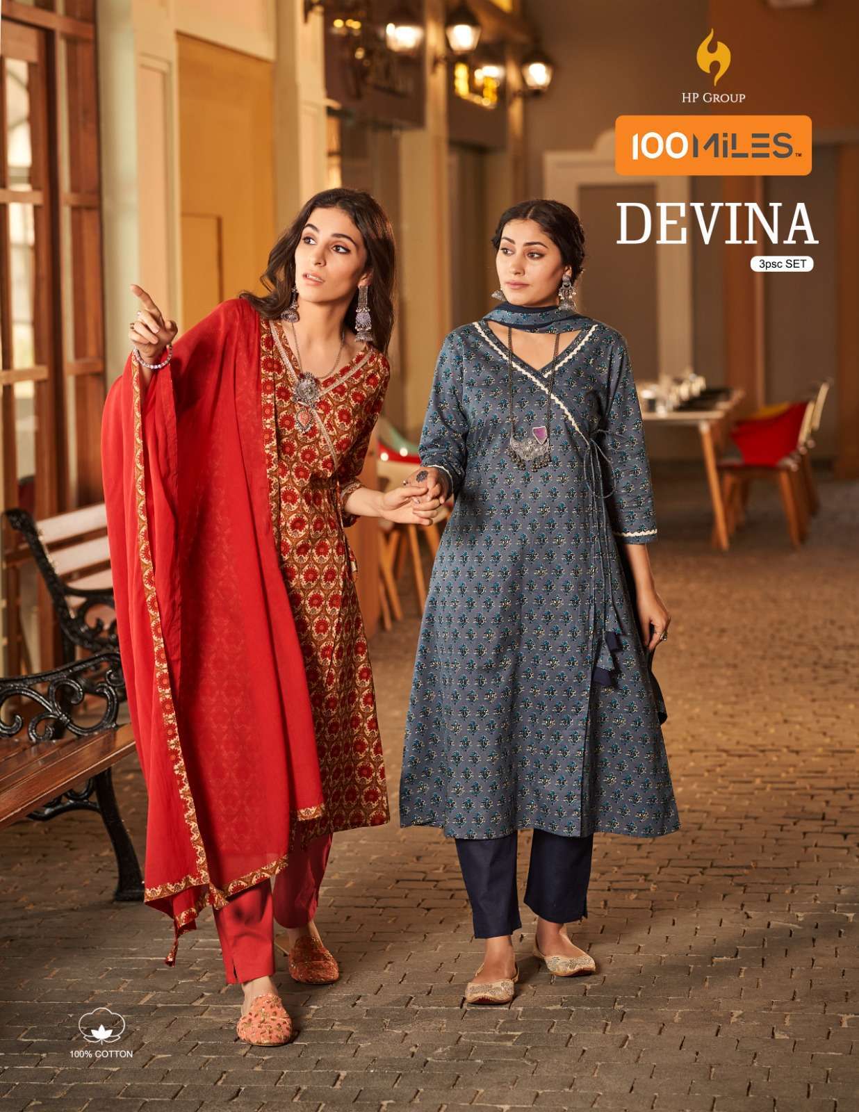 100 miles devina series 01-04 Pure cotton suit