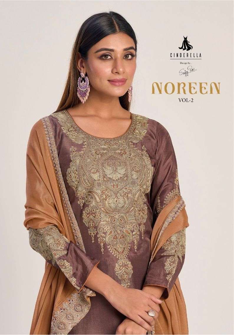 cinderella noreen vol 2 series 10313-10319 pure green silk suit 