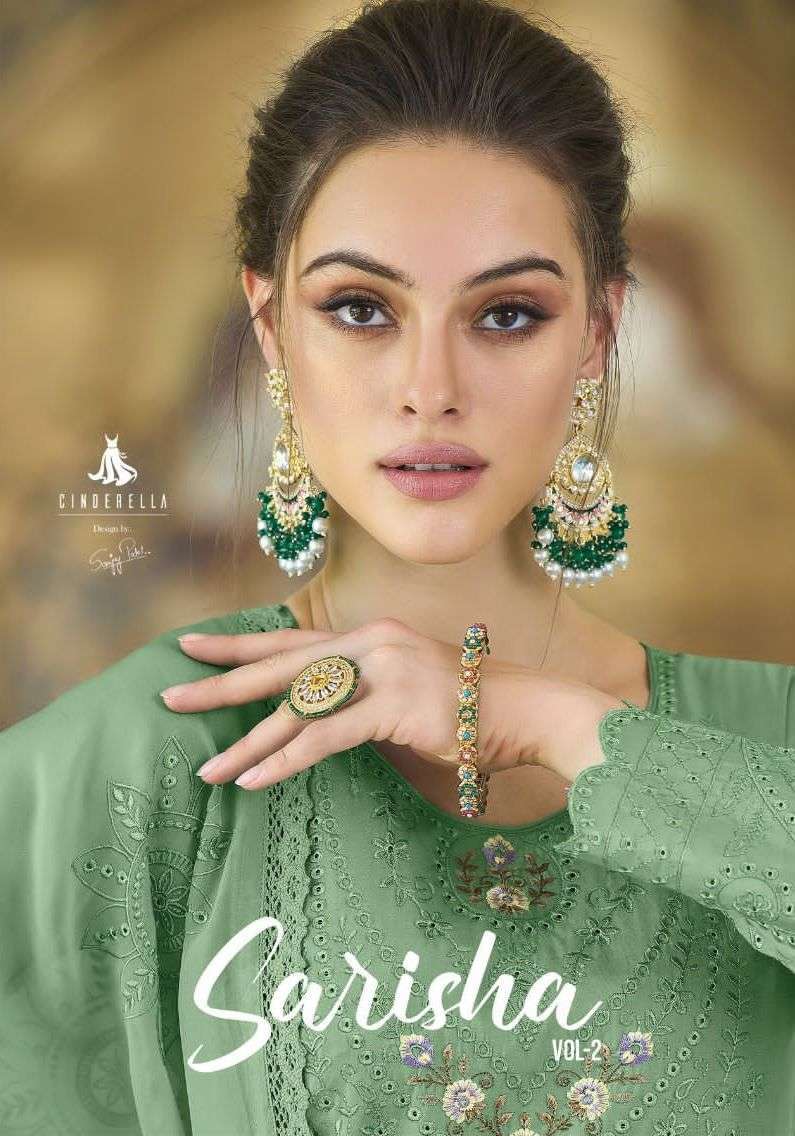 cinderella sarisha vol 2 series 10333-10338 pure muslin suit 
