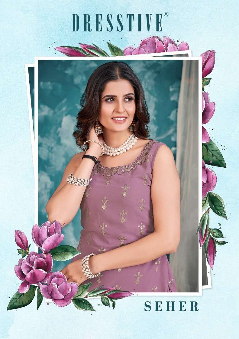 dresstive seher series 201-206 georgette suit 