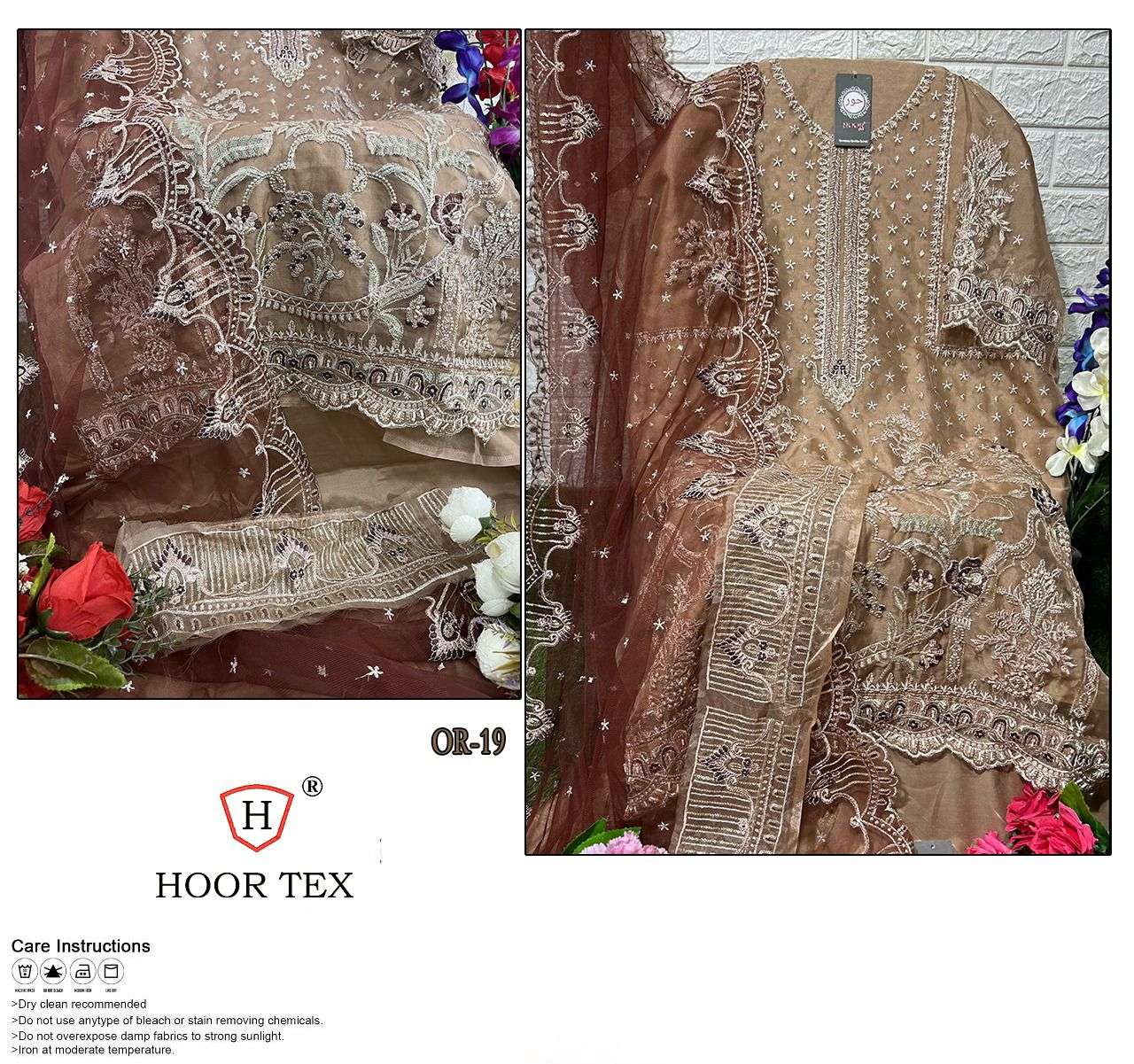 hoor tex OR-19 heavy organza suit 