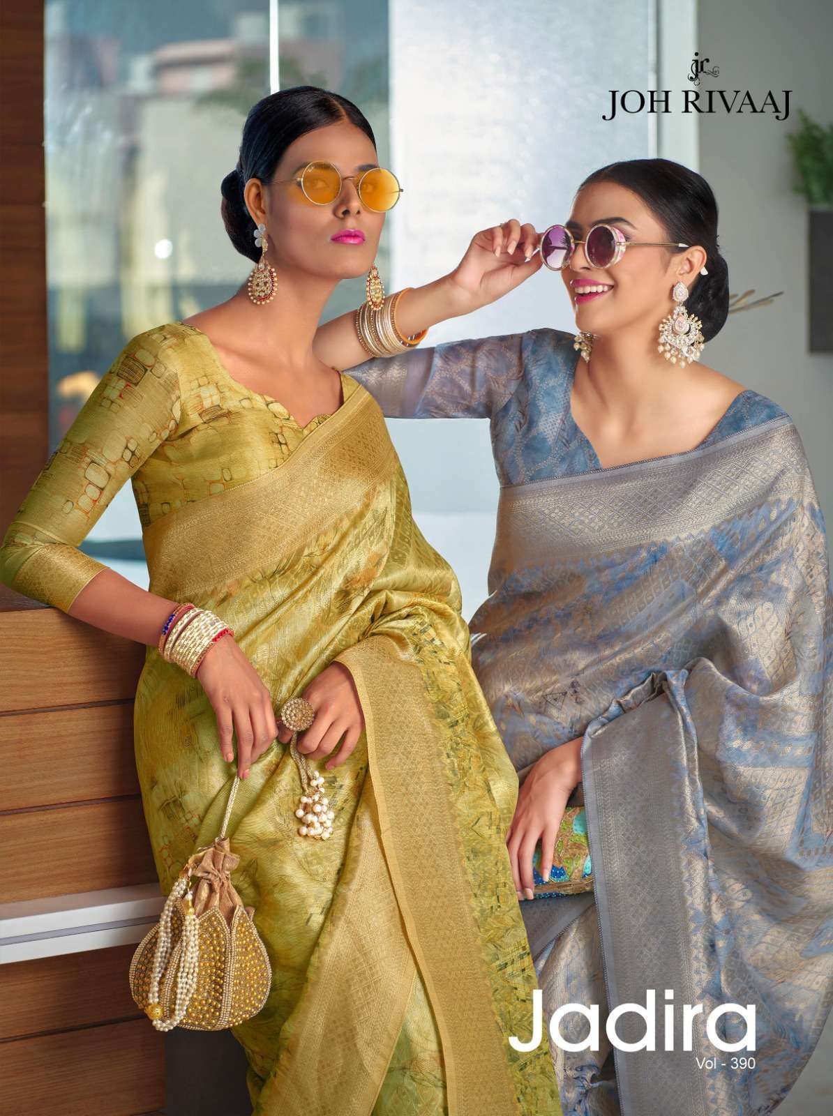 joh rivaaj jadira series 39001-39009 fancy saree