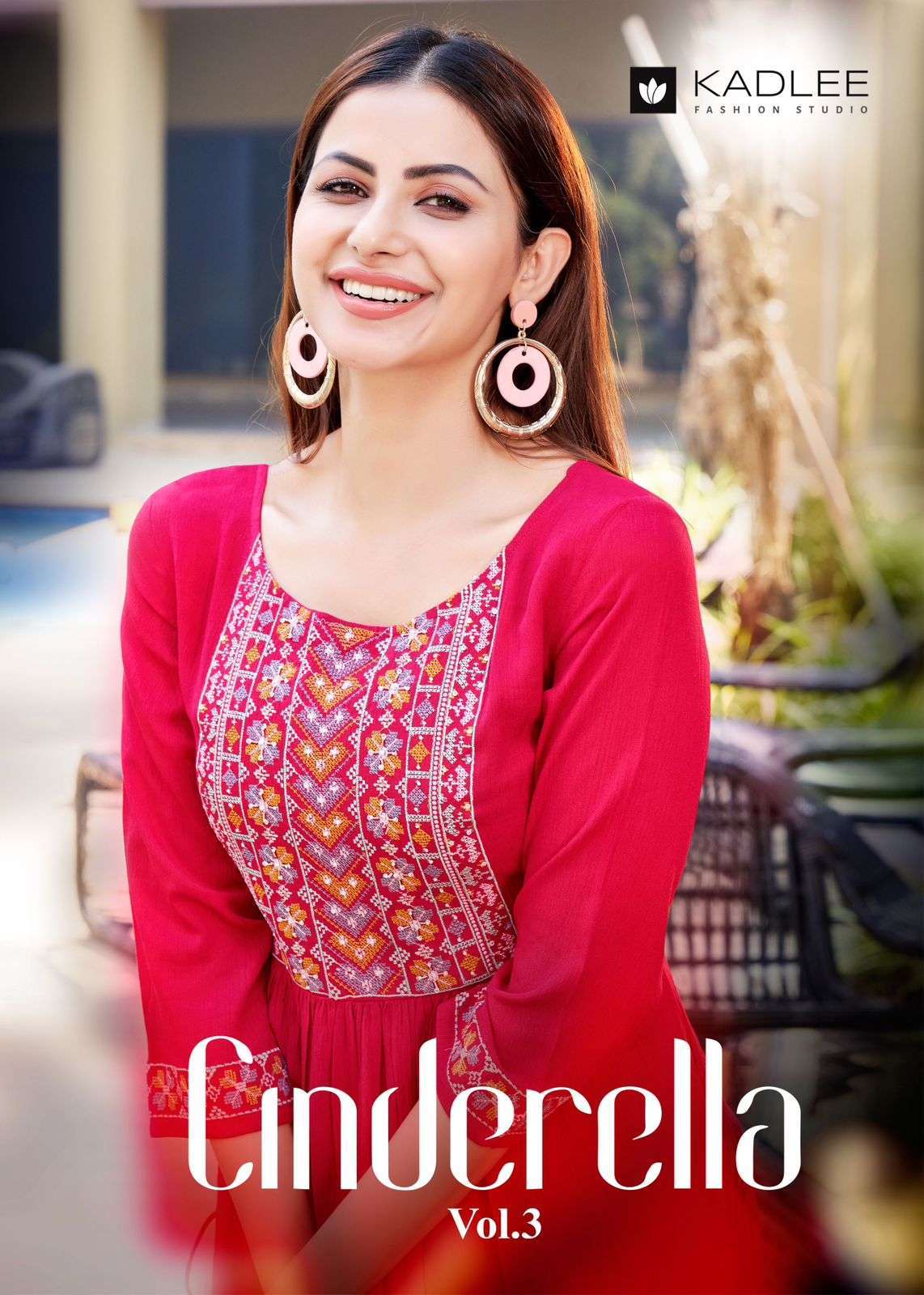 kadlee cinderella vol 3 series 1013-1018 Rincle Rayon kurti