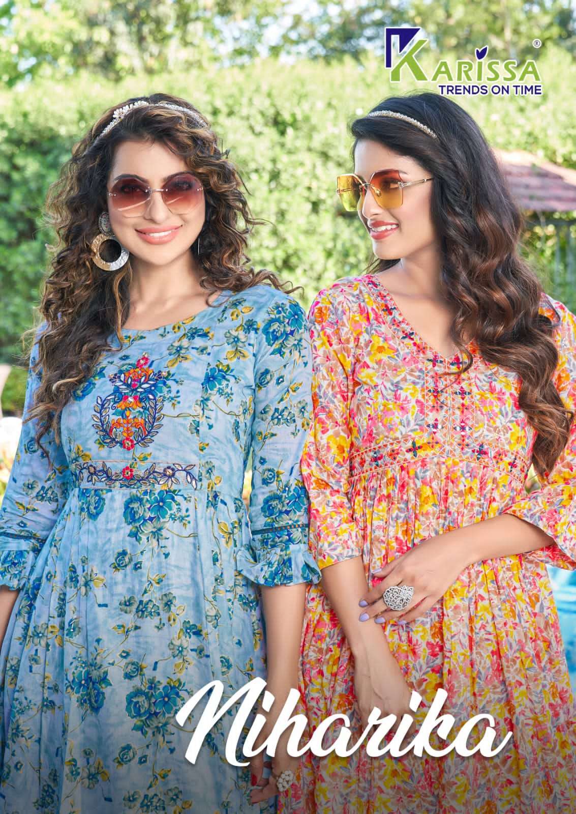 karissa niharika series 1901-1906 premium heavy mull mull cotton kurti