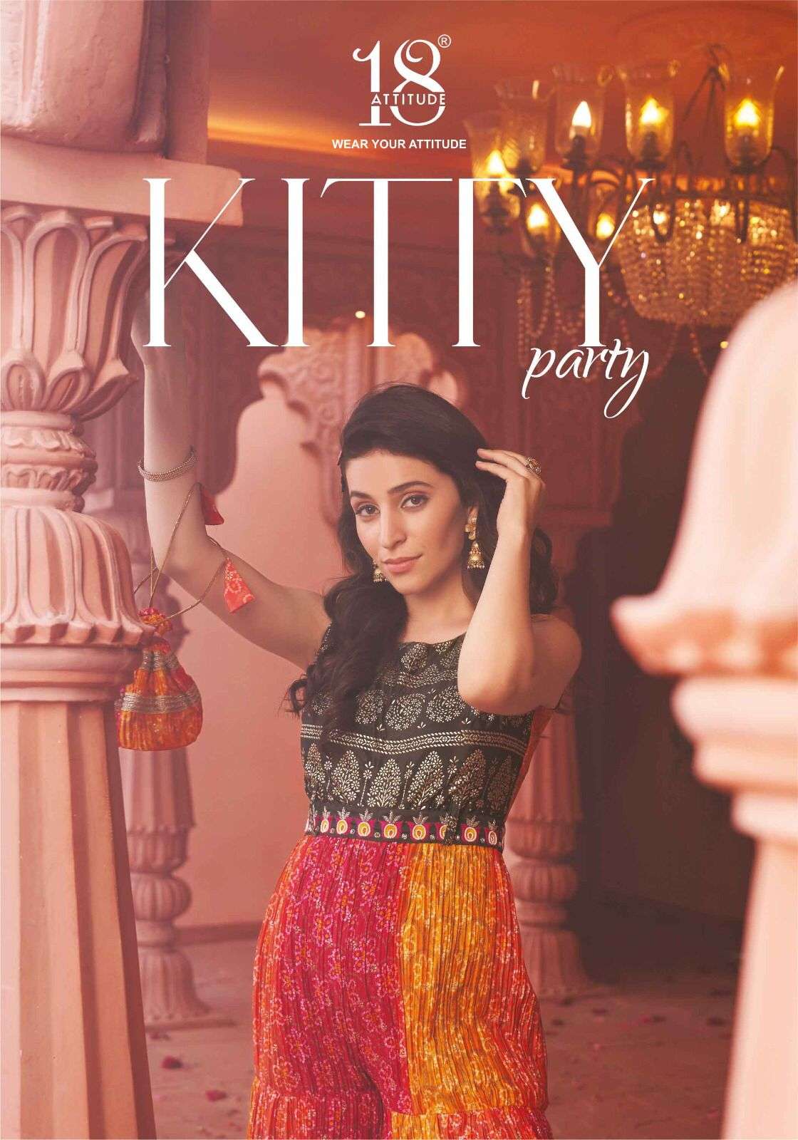 kitty party designer chinon crush jumpsuits 