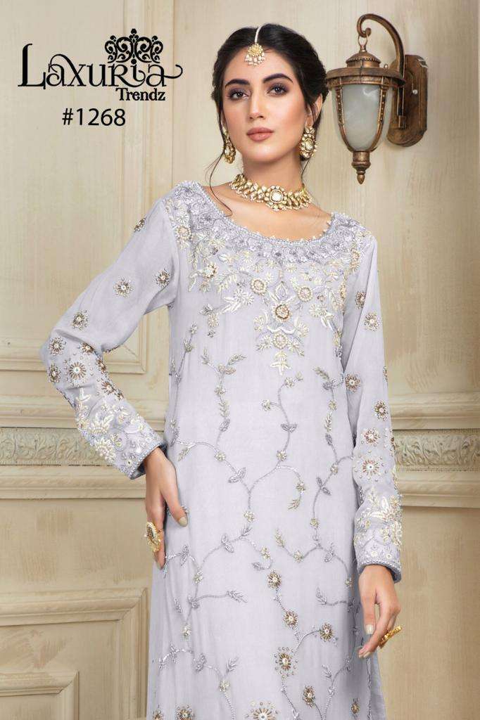 laxuria trendz 1268 Faux Georgette readymade suit 