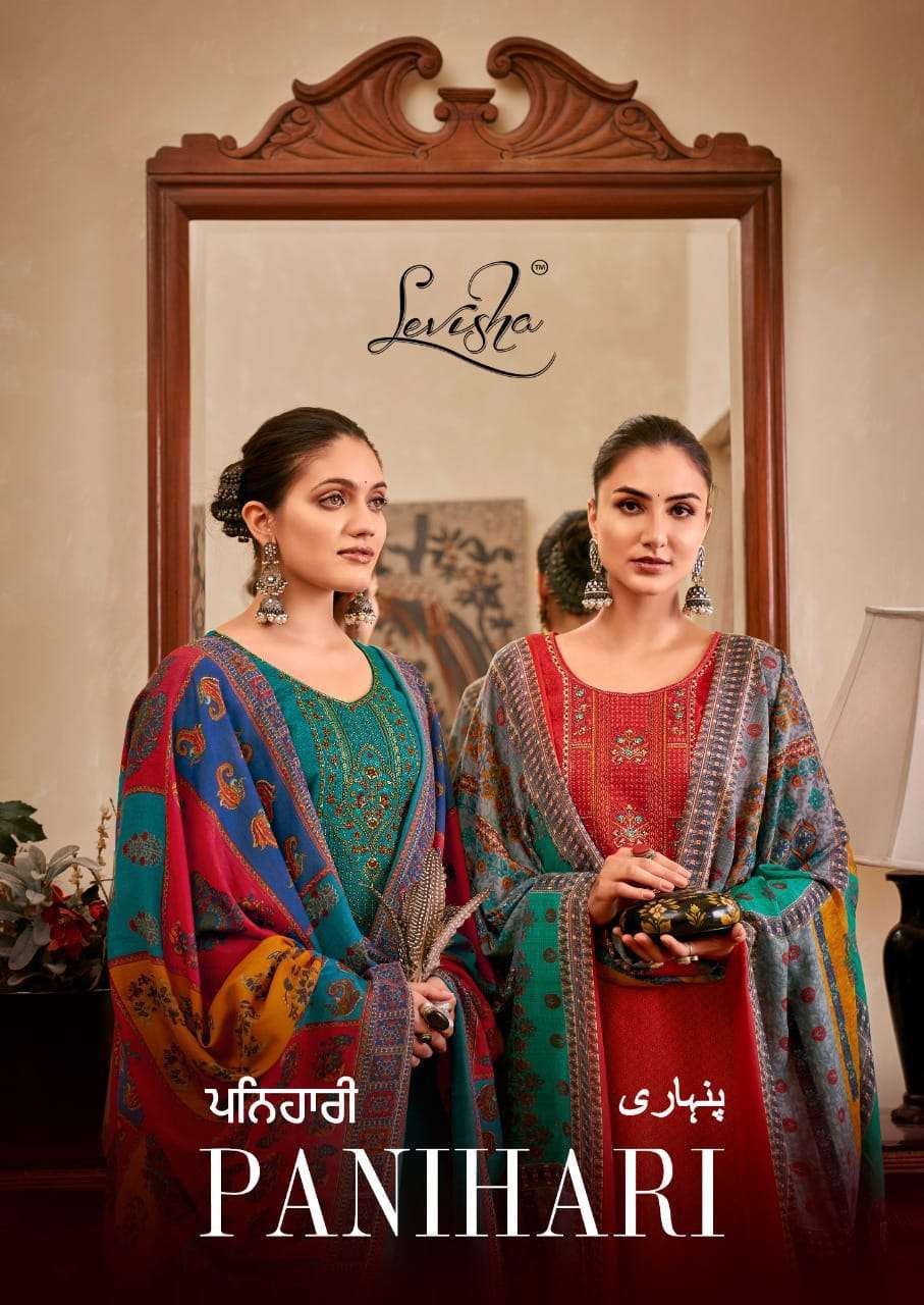 levisha panihari series 4013-4020 jam cotton suit