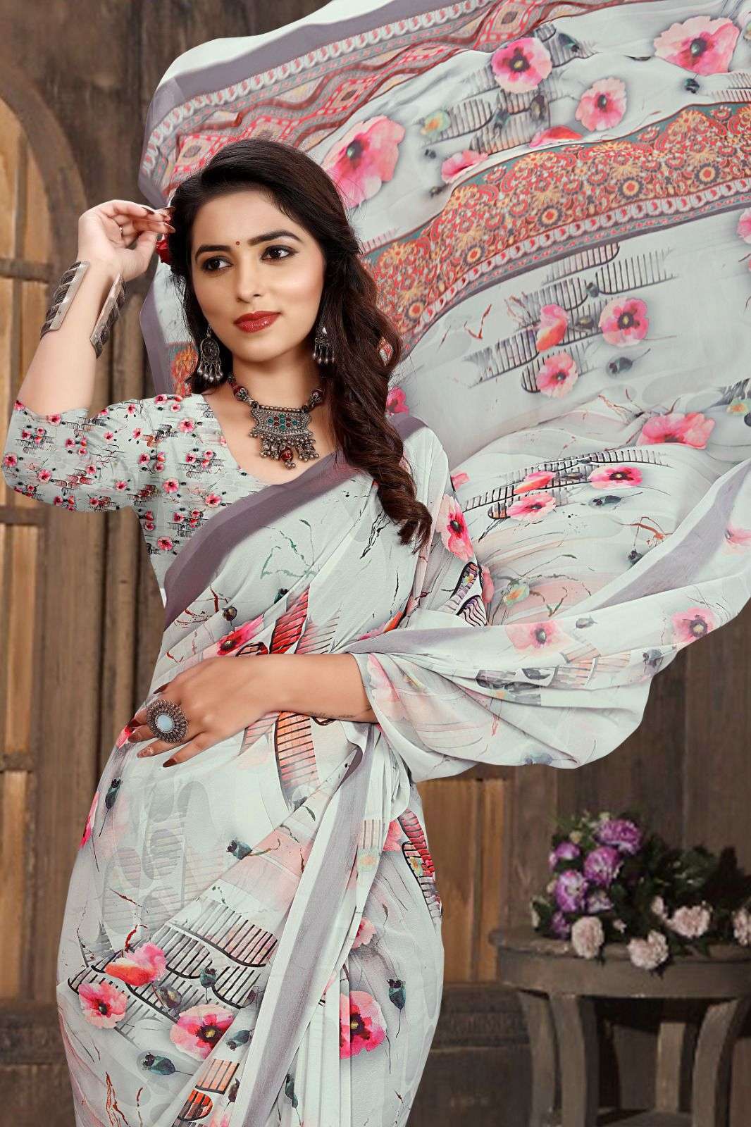 mintorsi mugda digital vol 1 series 5001-5008 Soft Weightless Digital saree