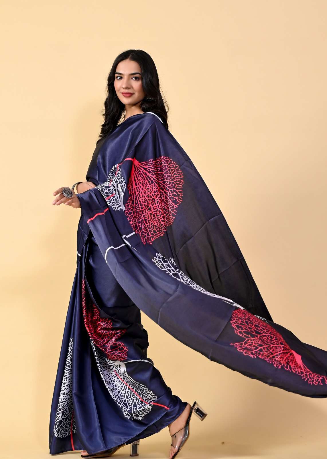 pr lucaya vol 3 Japan Satin Silk saree