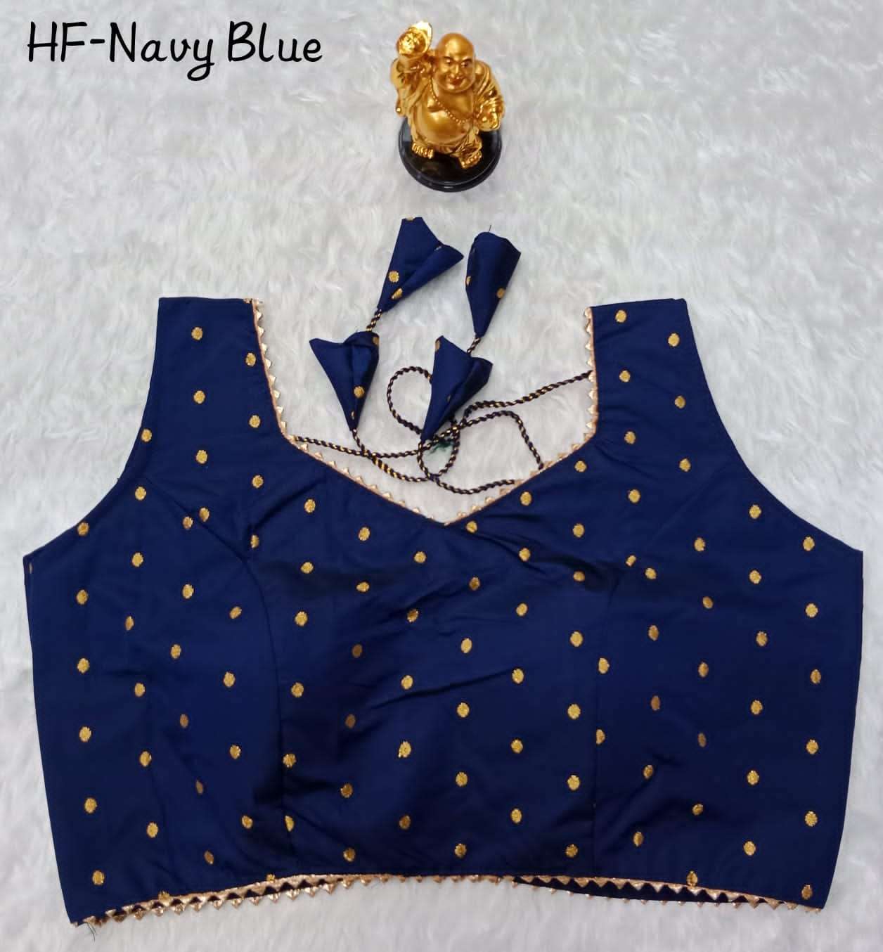 pr tapeta butti samosa lace readymade designer blouse