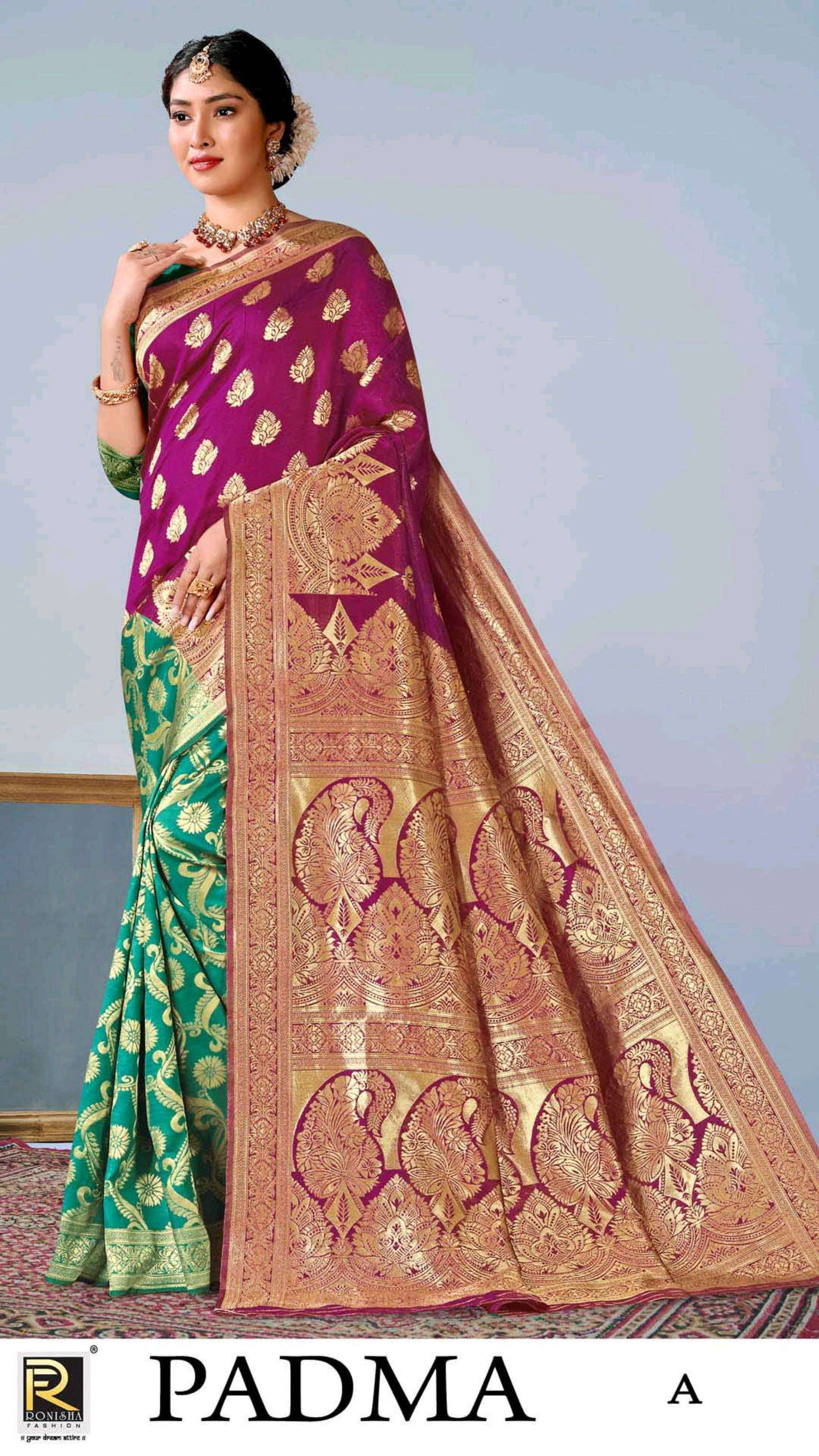 ranjna saree Padma silk saree