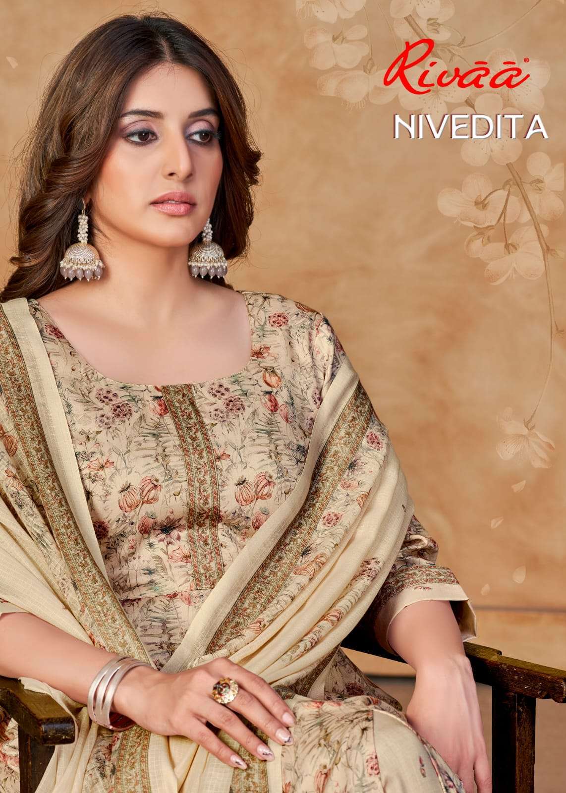 rivaa nivedita series 4001-4004 jam satin suit