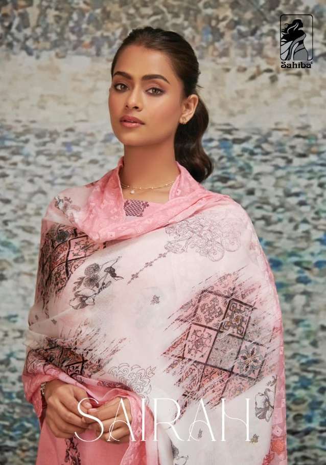 sahiba sairah Pure lawn cotton suit
