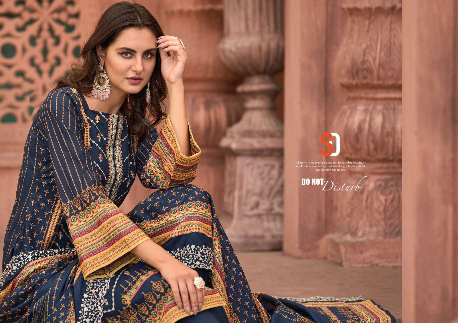 shraddha bin saeed vol 2 series 20001-20004 lawn cotton suit 