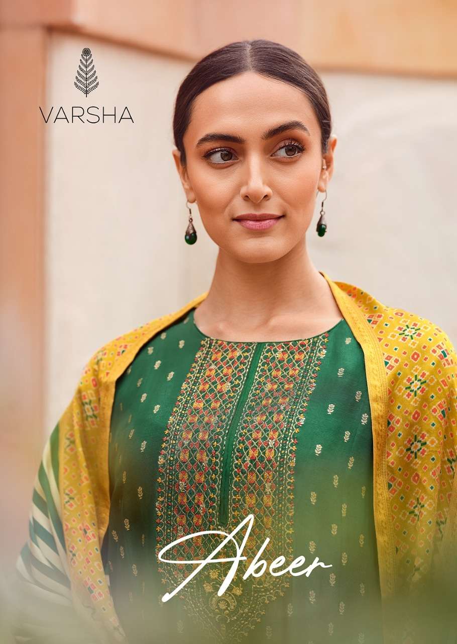 varsha abeer series 01-06 russian silk suit 