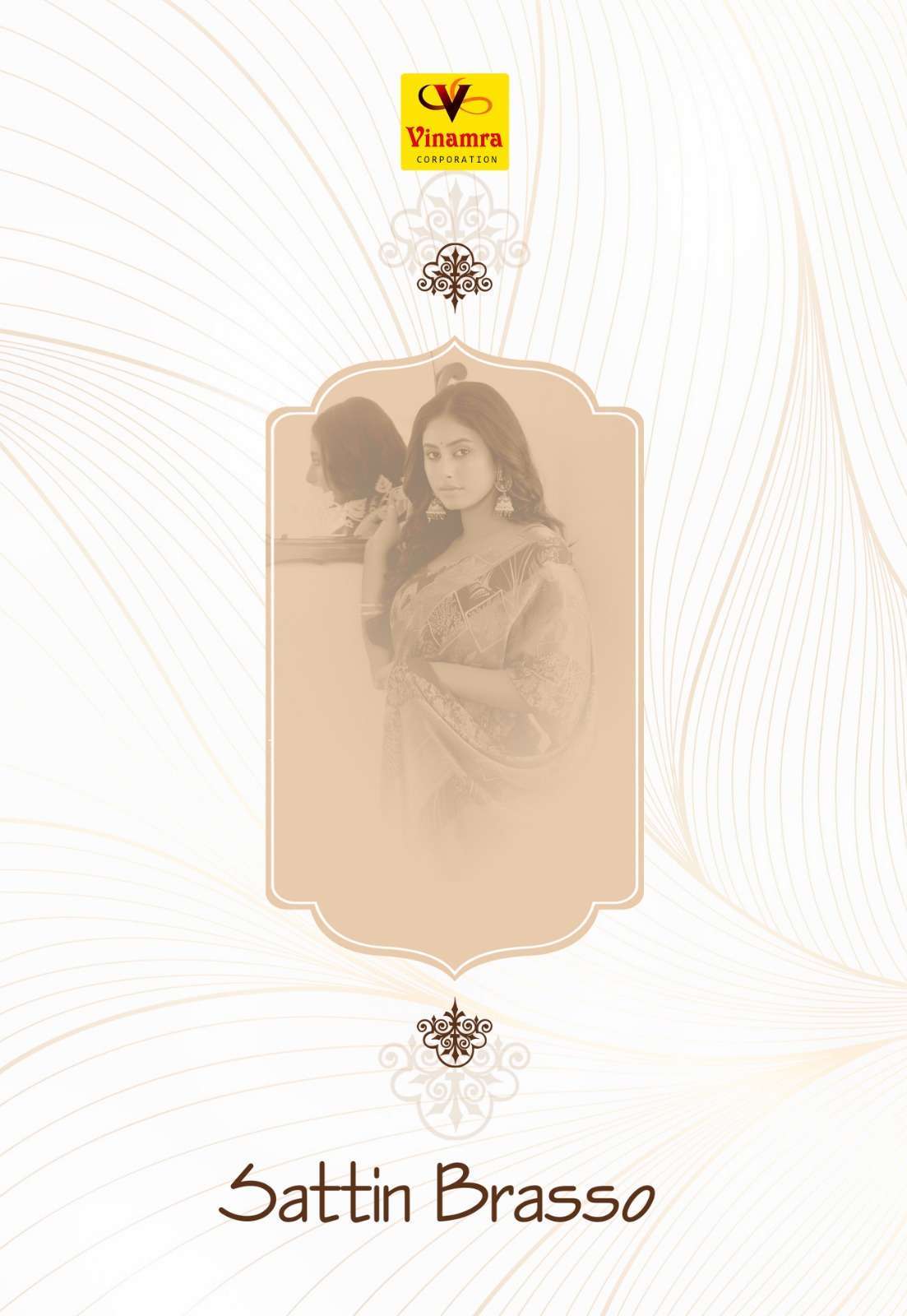 vinamra sattin brasso vol 6 series 0074-0081 sattin patta saree