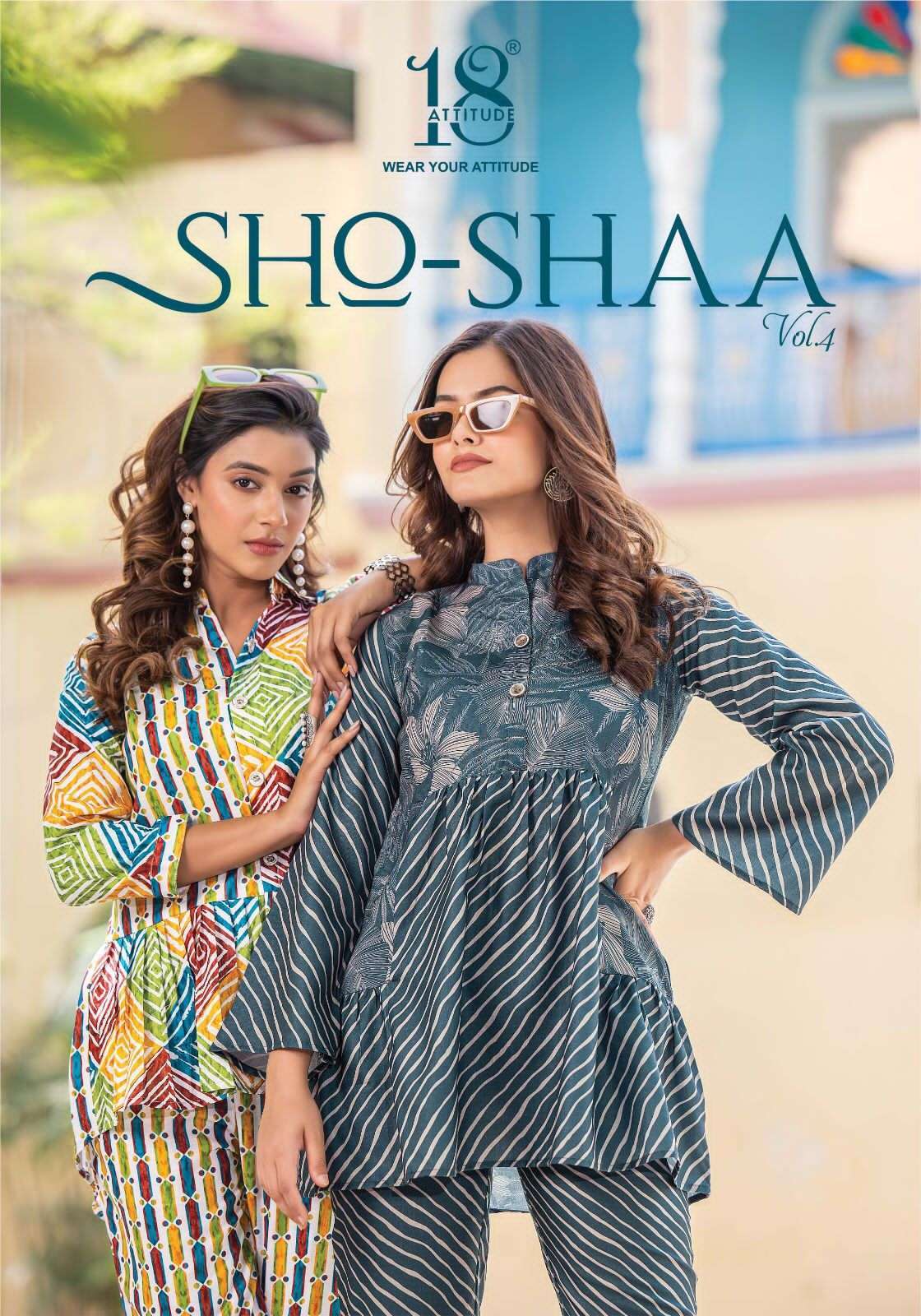 18 attitude sho shaa vol 4 series 401-407 cotton latex kurti 