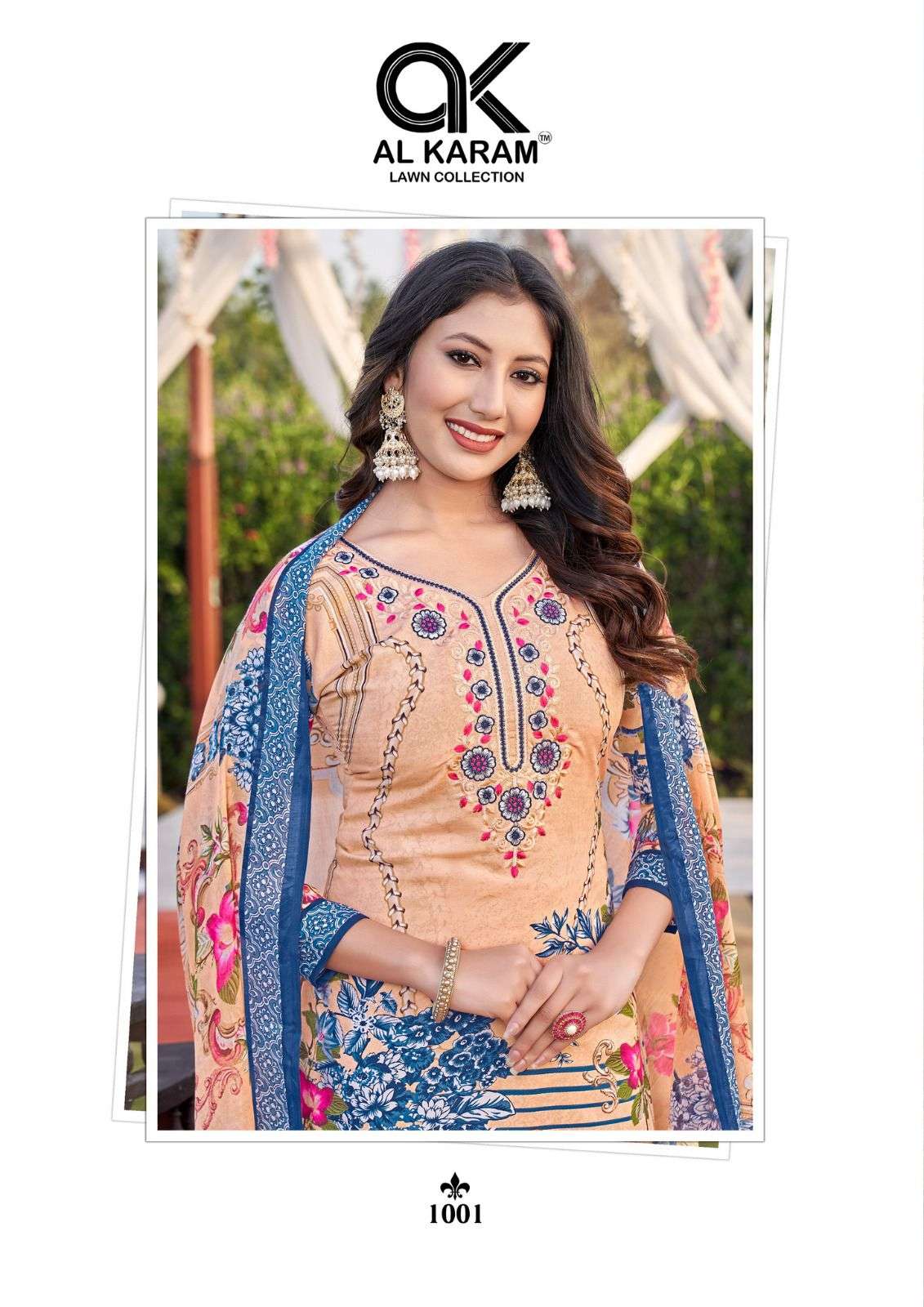 Al Karma Gulfam Vol-2 series 1001-1006 Premium Soft Cotton suit