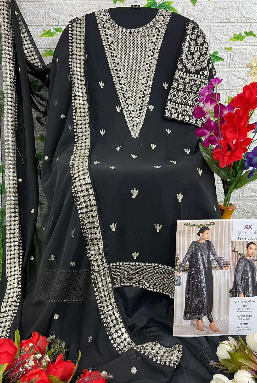 Al khushbu fiza vol 1 4084 designer georgette suit