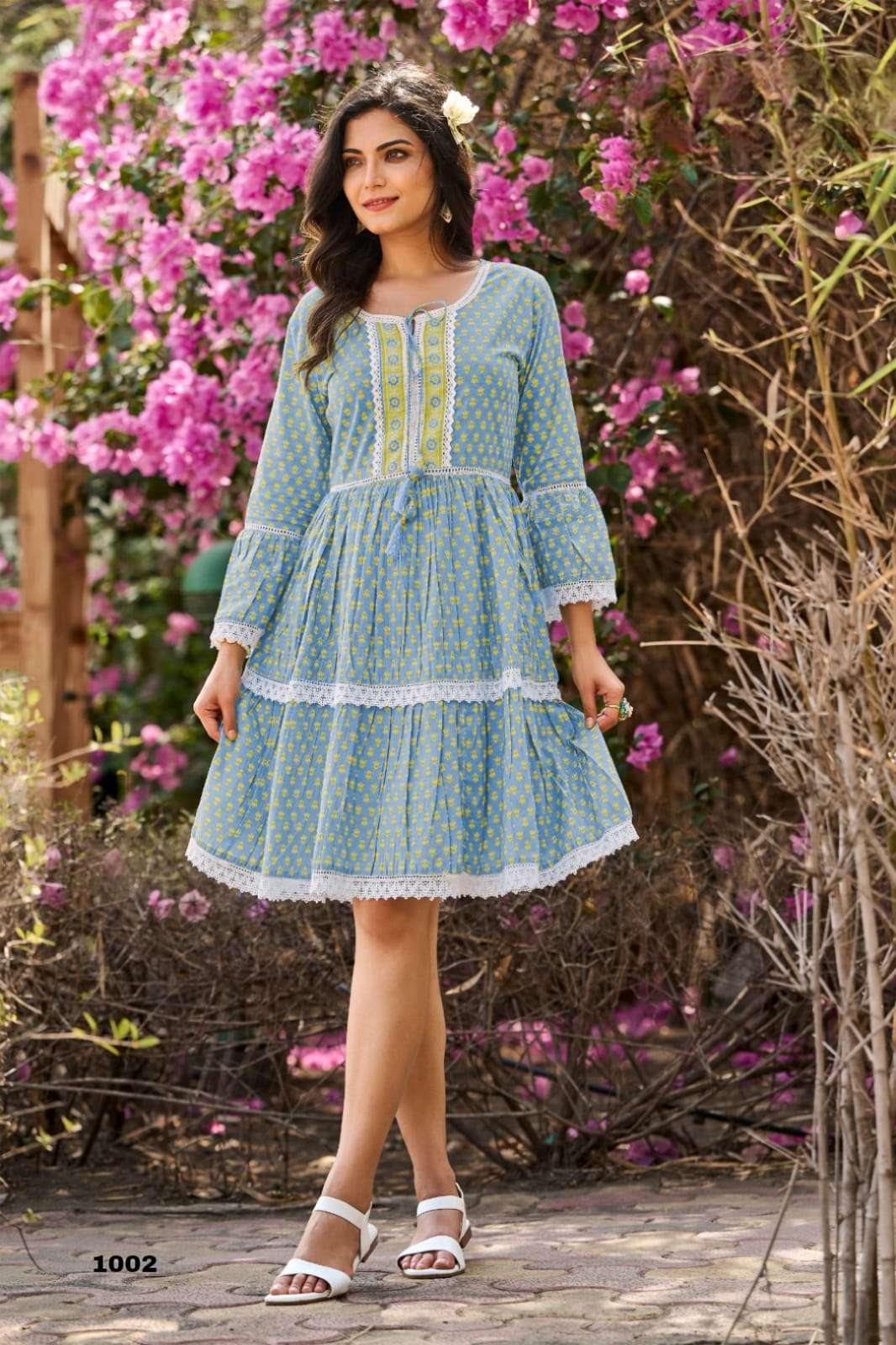 Asmita designer pure soft cotton kurti 