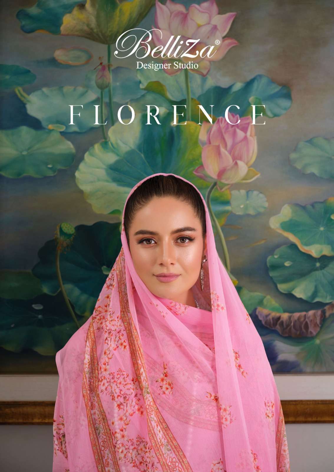 belliza florence series 786001-786010 pure cotton suit