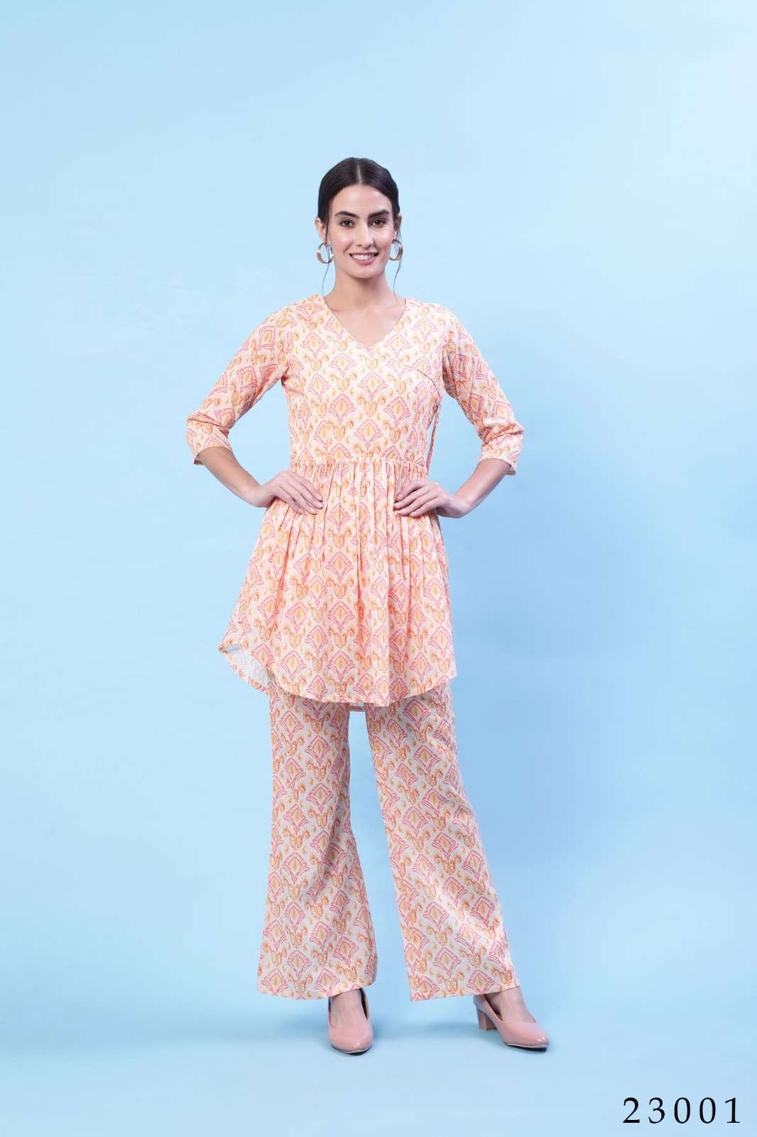 charvi designer cotton silk coord sets