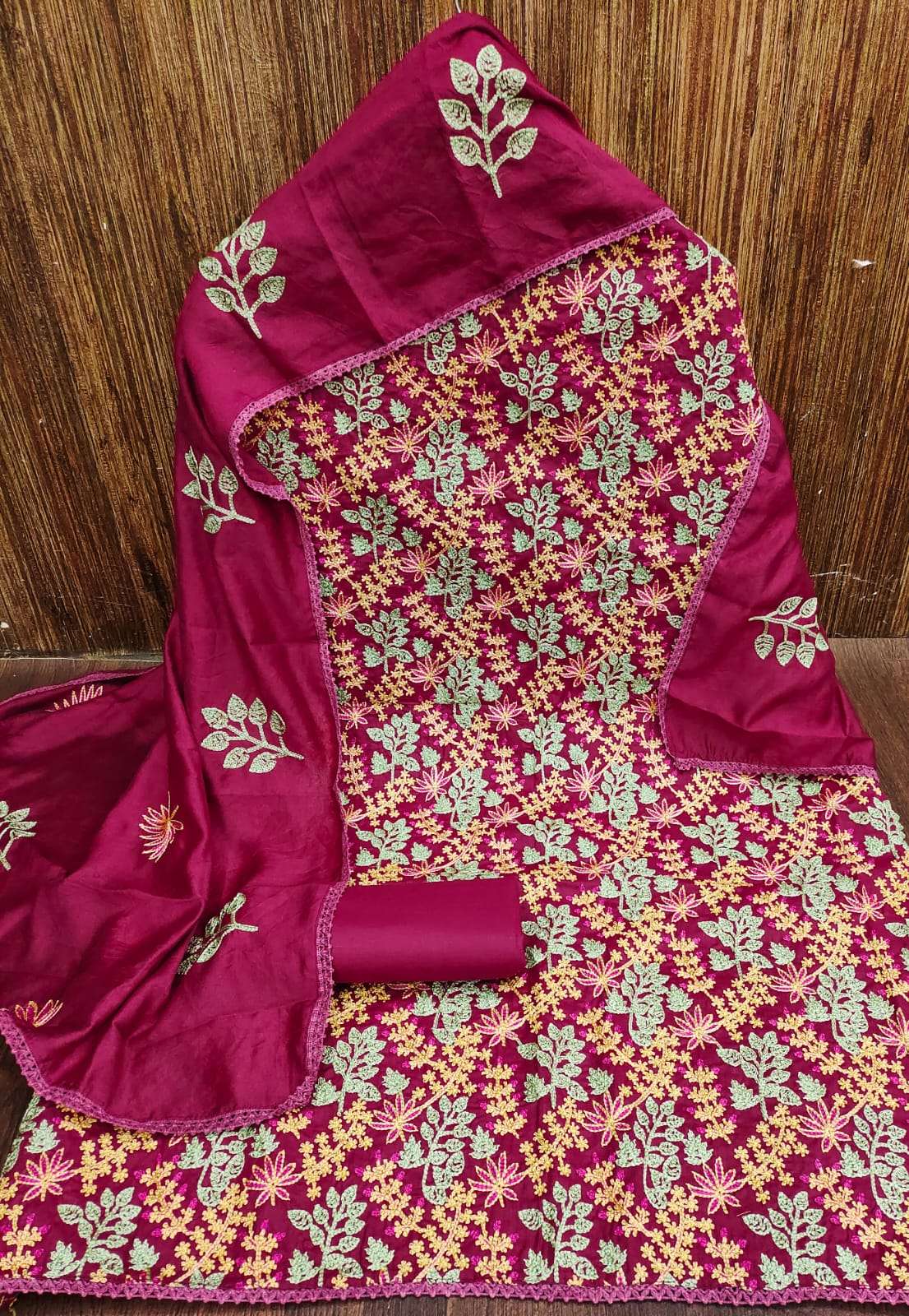 cotton Exclusive Dress Material Suit  For Women