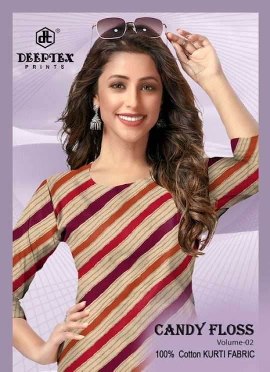 Deeptex I Candy Floss Vol-2 series 2001-2010 Pure Cotton kurti