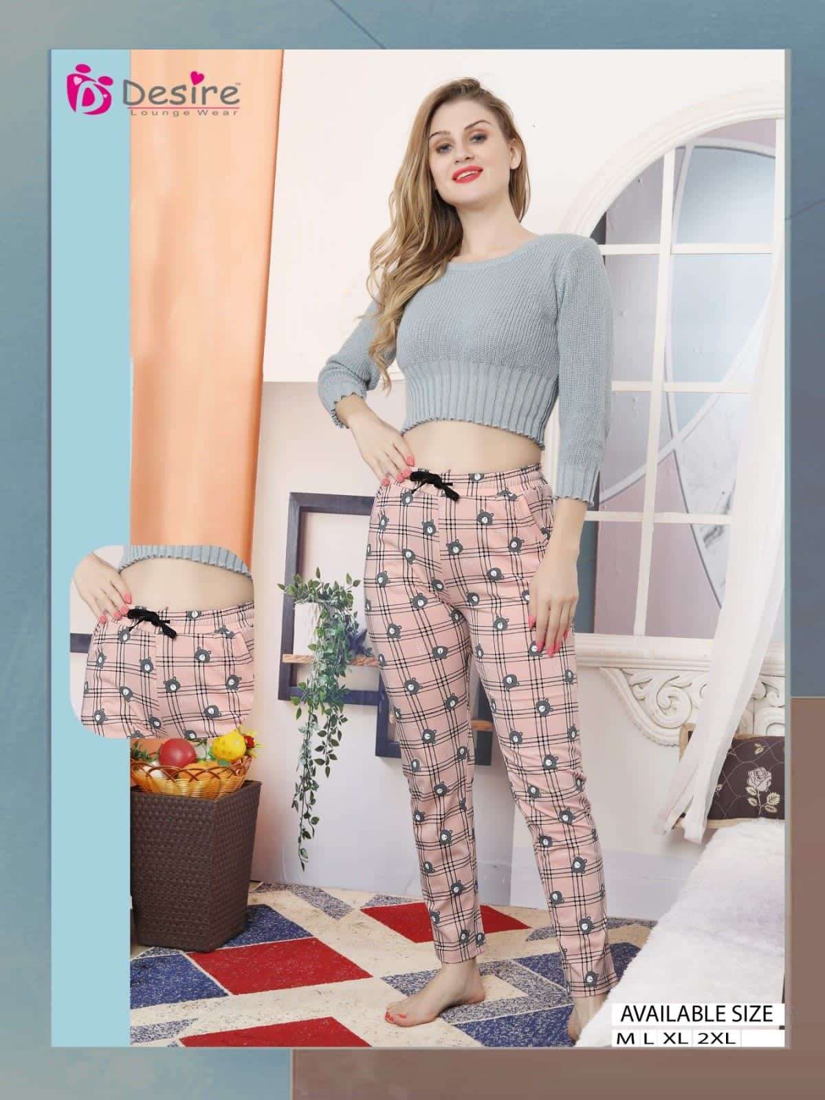 desire delights comfortable cotton ladies pyjamas