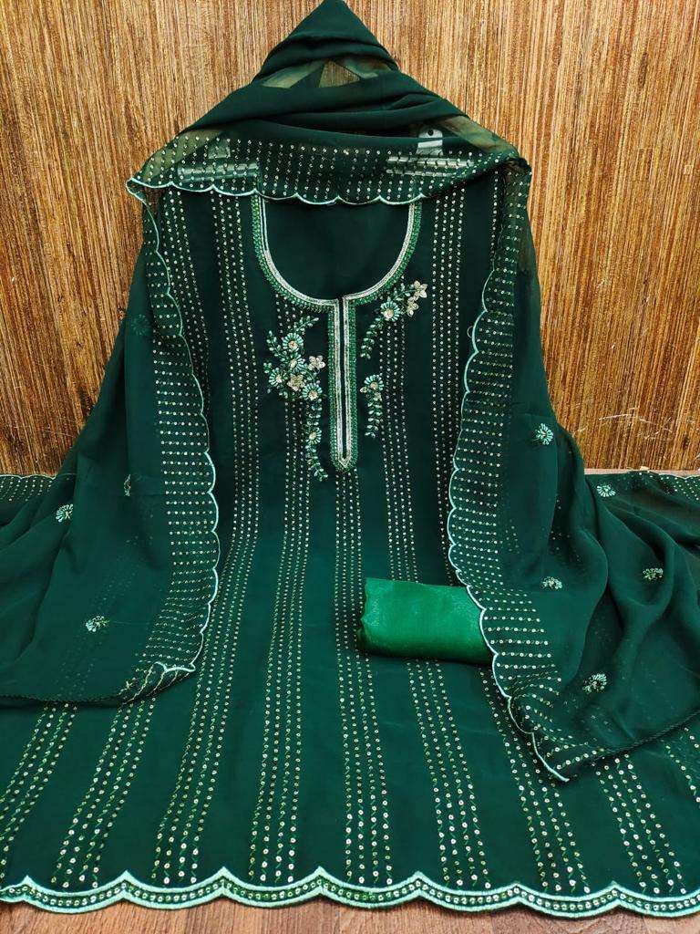 georgette Exclusive Dress Material Suit  For Women