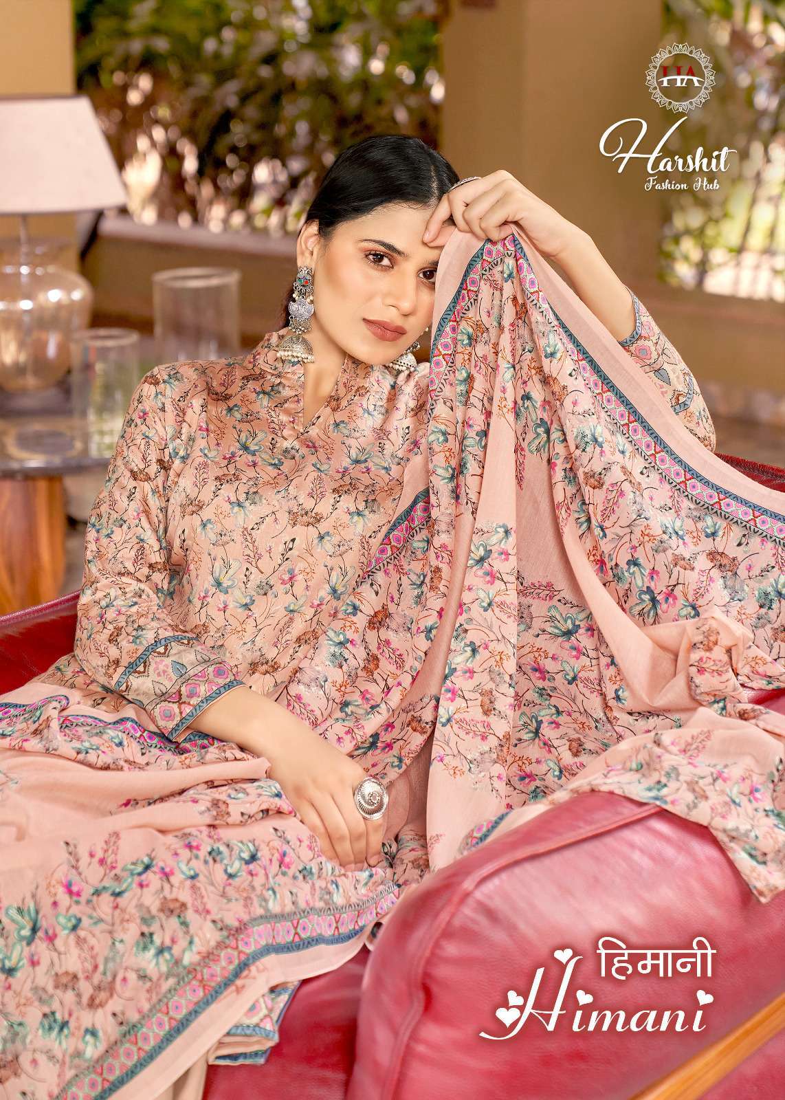 harshit fashion himani series 1267001-1267008 Pure Zam suit