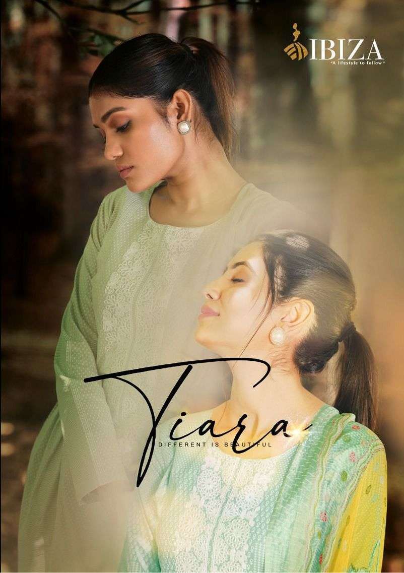 ibiza tiara series 10391-10398 pure lawn cotton suit 