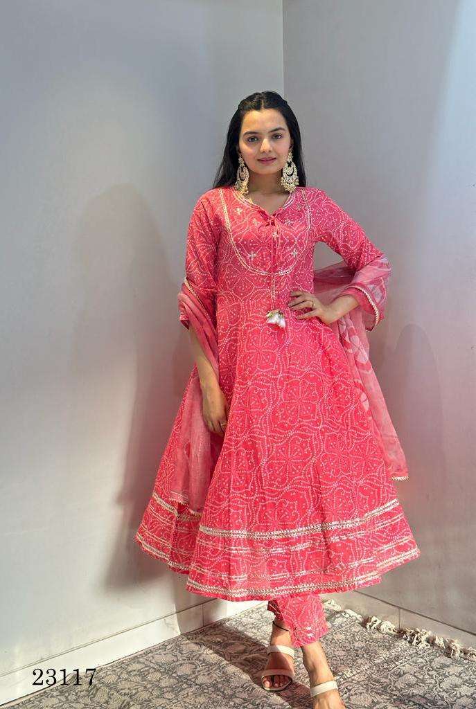 indira apparel 23117 Cambric Cotton readymade suit
