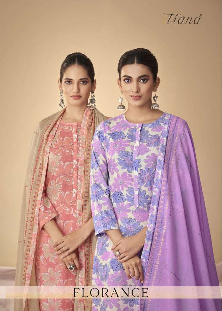 itrana florance Pure lawn cotton suit