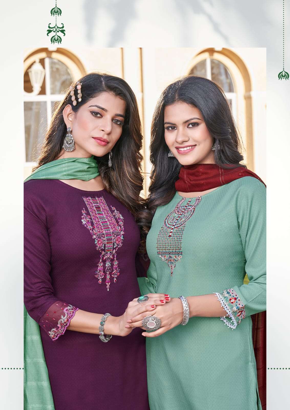 karissa kashvi series 1001-1006 Premium pure Reyon suit