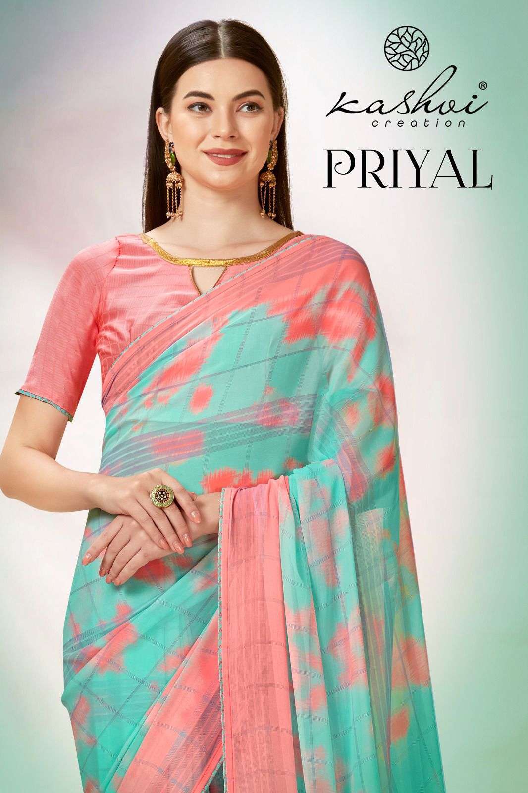 kashvi priyal series 87001-87010 weightless saree