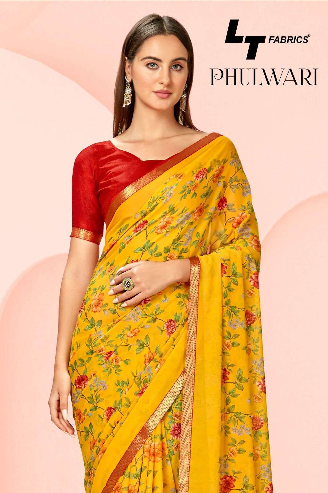 lt fashion phulwari series 96001-96010 micro saree