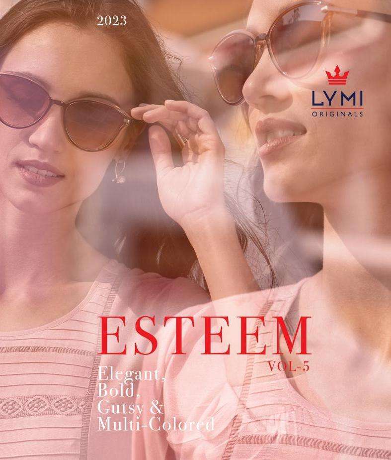 lymi esteem vol 5 series 1011-1016 Airjet Rayon kurti