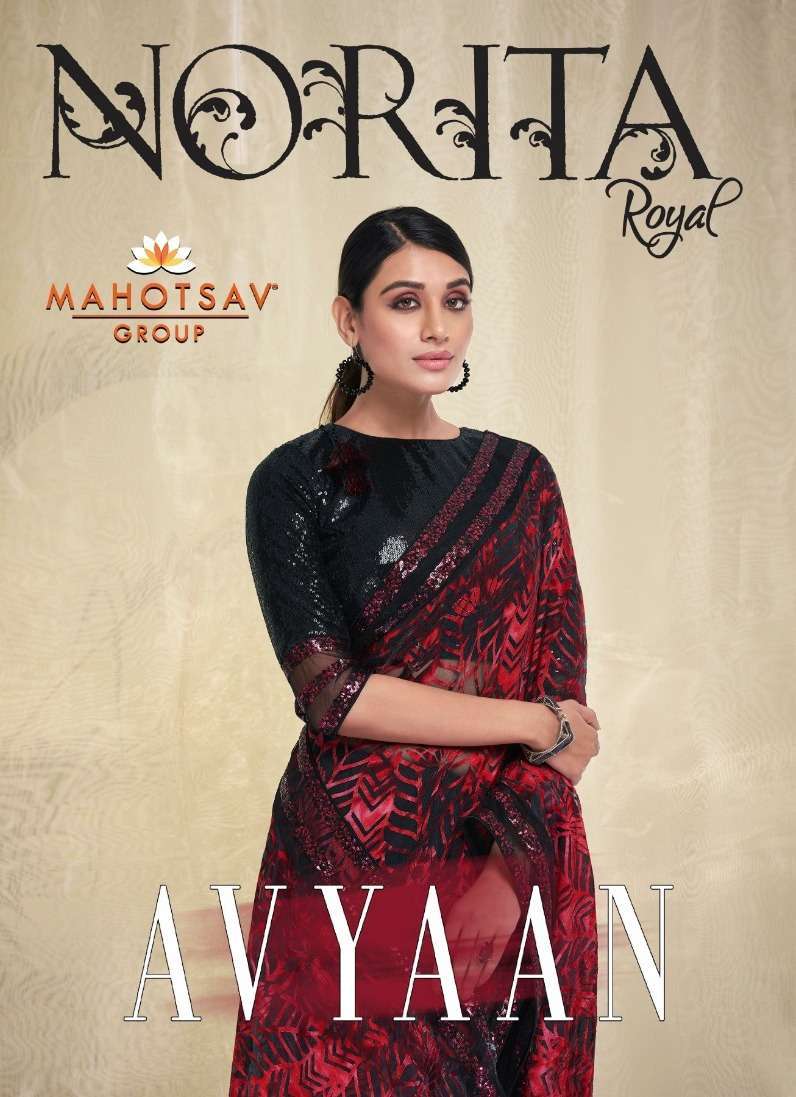 mahotsav norita avyaan series 42903-42917 georgette saree