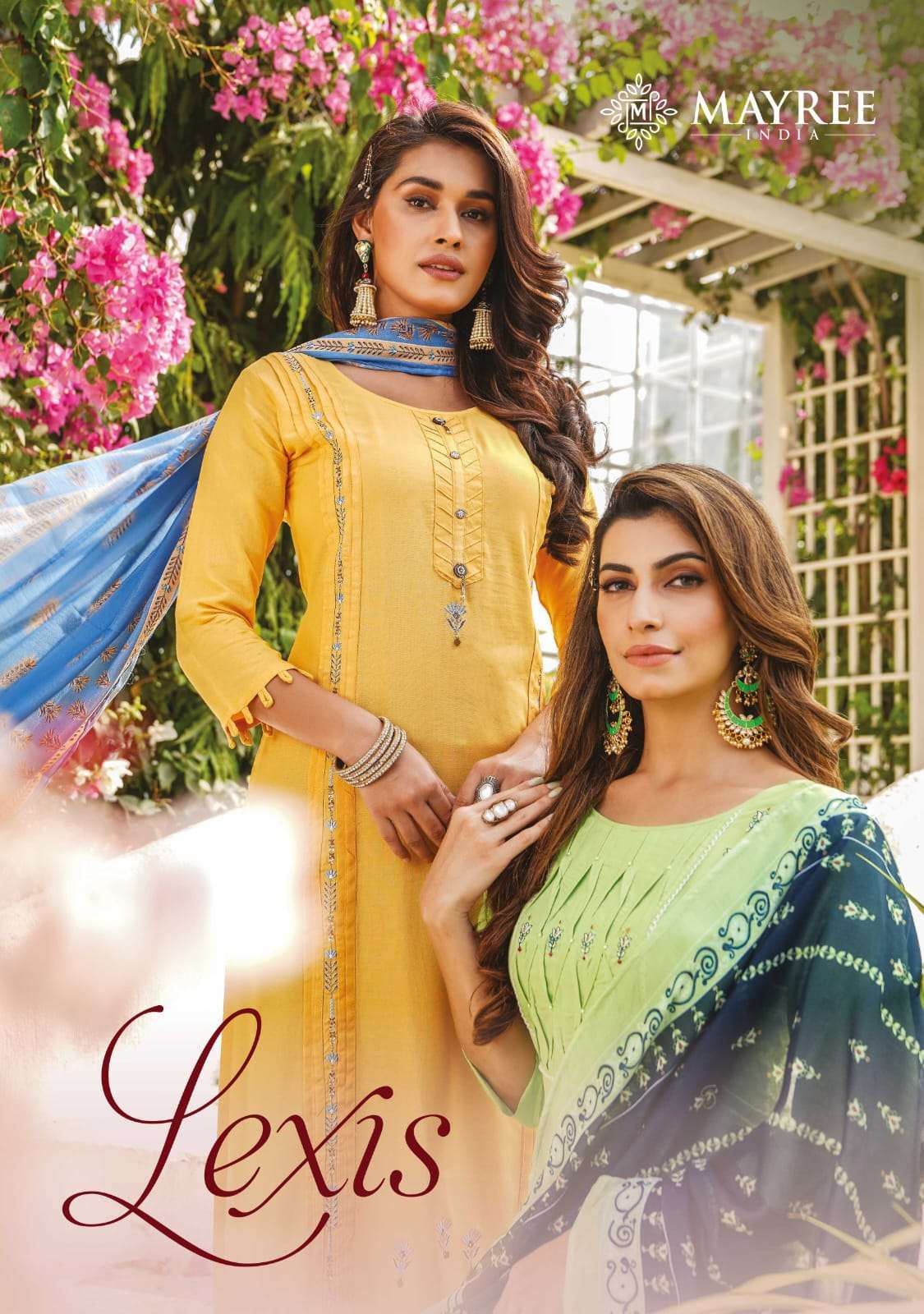 mayree india lexis series 001-008 Heavy Reyon cotton suit