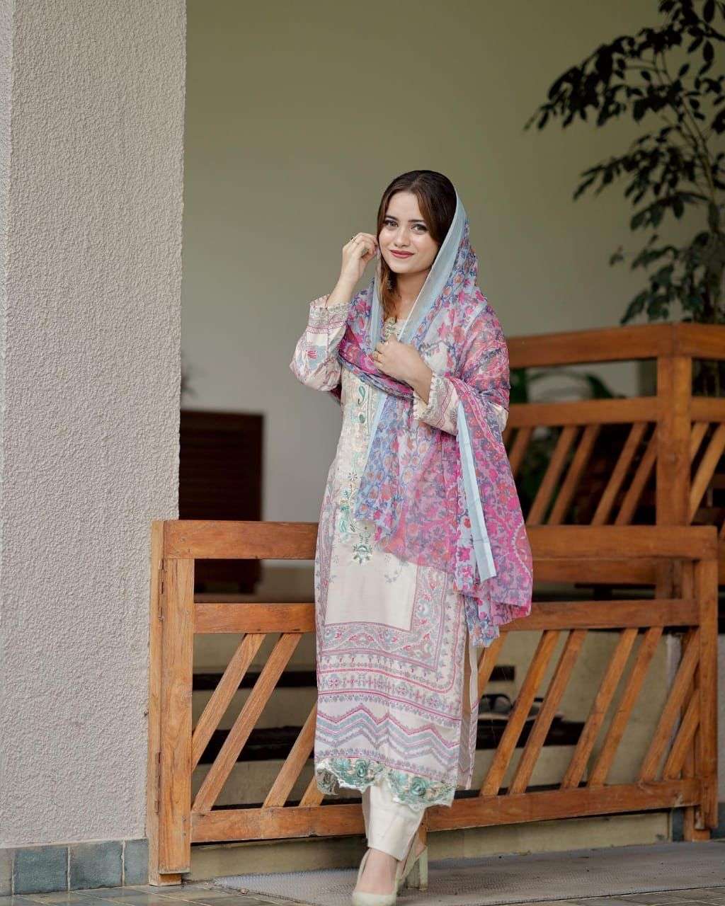Mehboob tex sana safinaz vol 1 designer muslin suit 